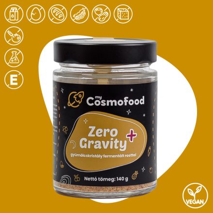 Zero Gravity+ gyümölcskristály fermentált rosttal - az egészséges mikrobiomért (140 g)