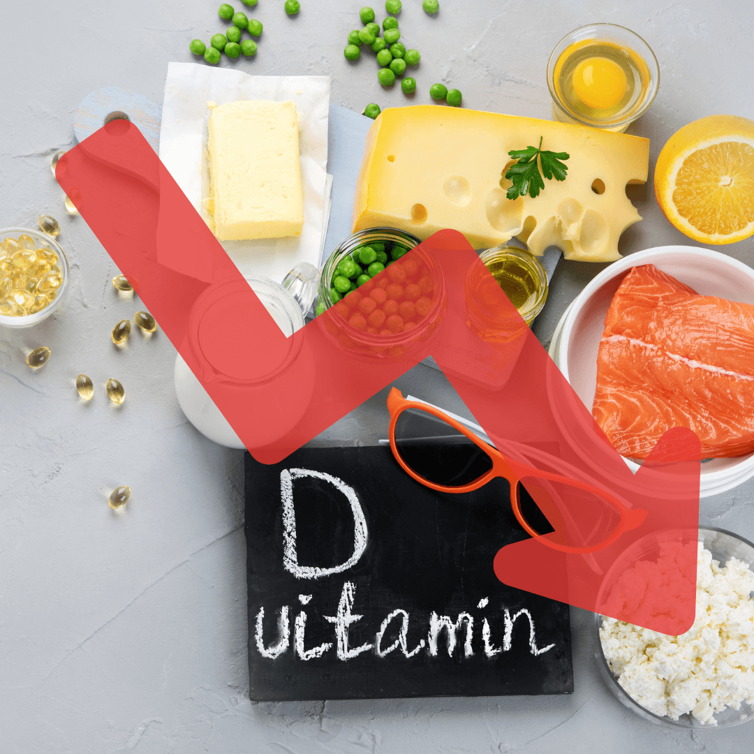 10 jel, ami arra utal, hogy több D-vitaminra van szükséged