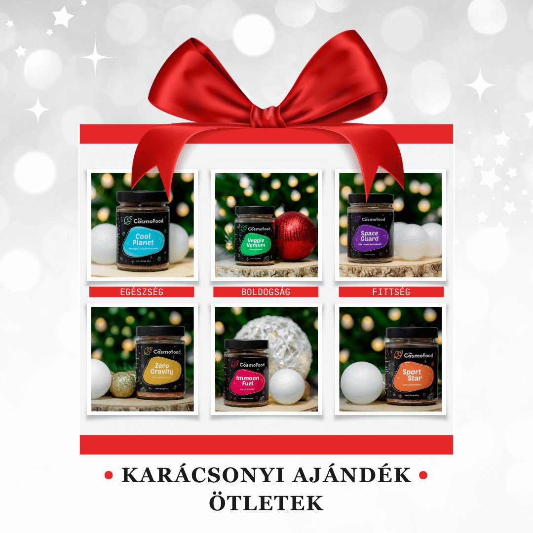 Ajándékozz tiszta tápanyagot: a myCosmofood karácsonyi egészség útmutatója