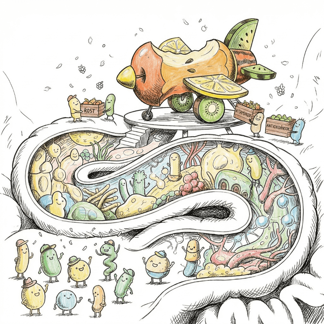 A bélváros lakói és az elveszett almás szállítmány – egy történet az egészségről